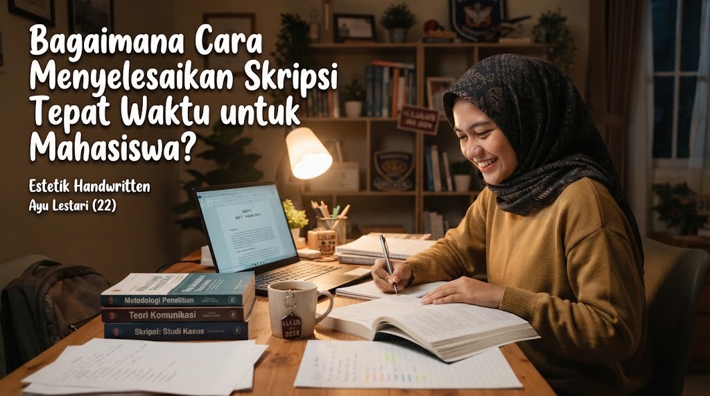 Bagaimana Cara Menyelesaikan Skripsi Tepat Waktu untuk Mahasiswa?
