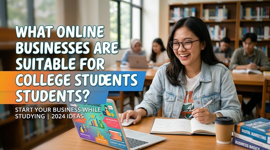 What Online Businesses Are Suitable for College Students?