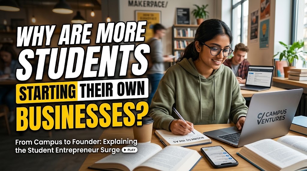 Why Are More Students Starting Their Own Businesses?