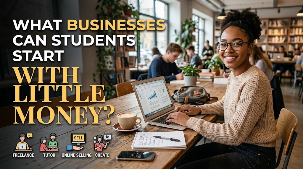 What Businesses Can Students Start with Little Money?