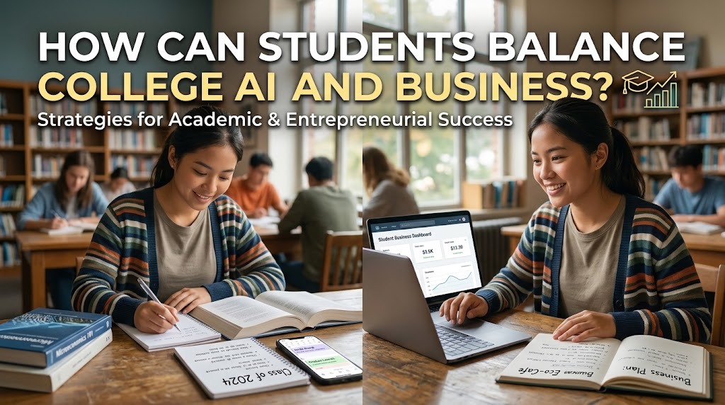 How Can Students Balance College and Business?