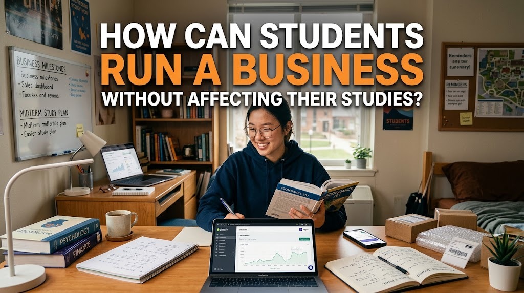 How Can Students Run a Business Without Affecting Their Studies?