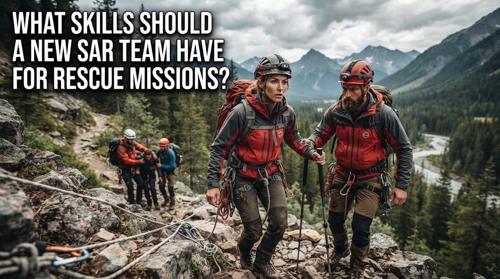 What Skills Should a New SAR Team Have for Rescue Missions?