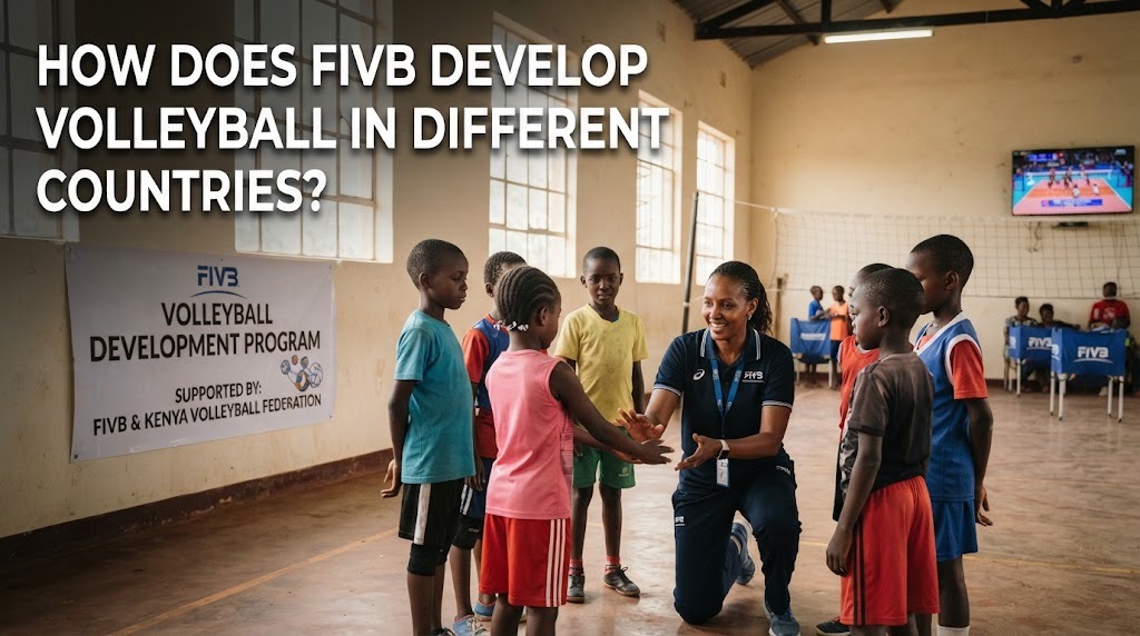 How Does FIVB Develop Volleyball In Different Countries?