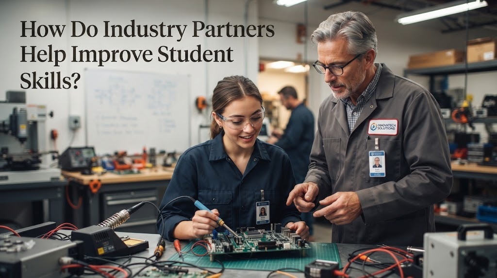 How Do Industry Partners Help Improve Student Skills?