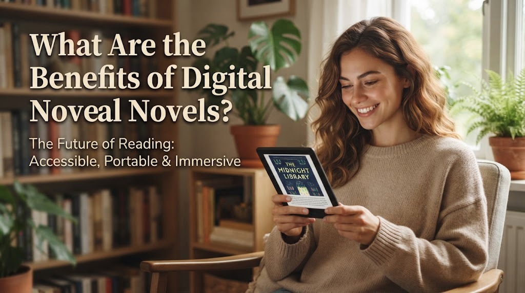 What Are the Benefits of Digital Novels?