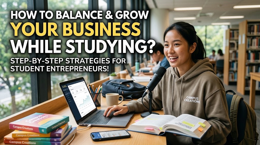 How Can Students Grow Their Businesses While Studying?