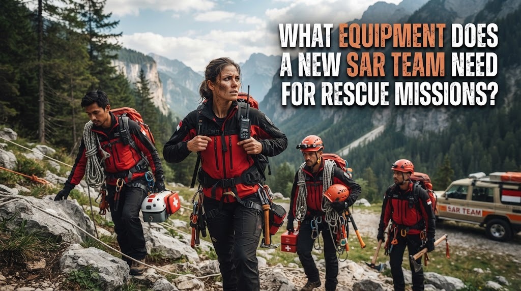 What Equipment Does a New SAR Team Need for Rescue Missions?