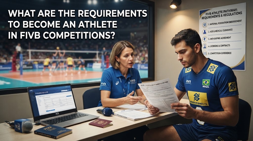 What Are The Requirements To Become An Athlete In FIVB Competitions?