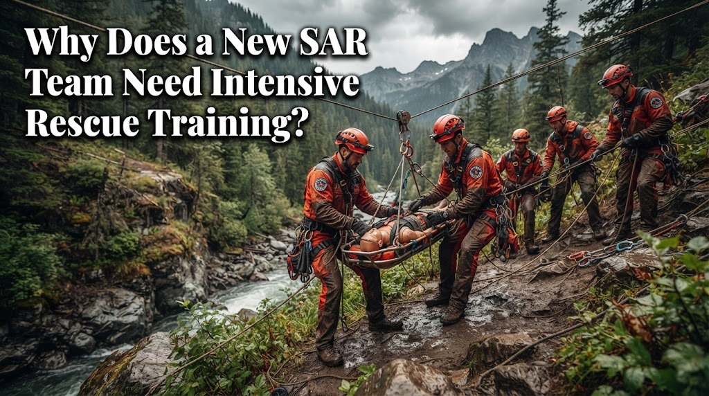 Why Does a New SAR Team Need Intensive Rescue Training?