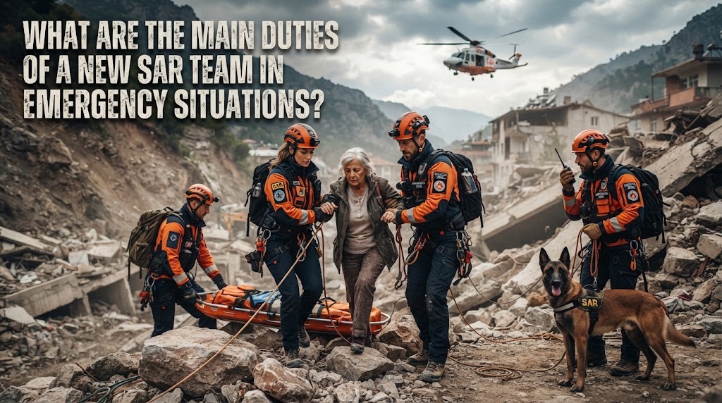 What Are the Main Duties of a New SAR Team in Emergency Situations?