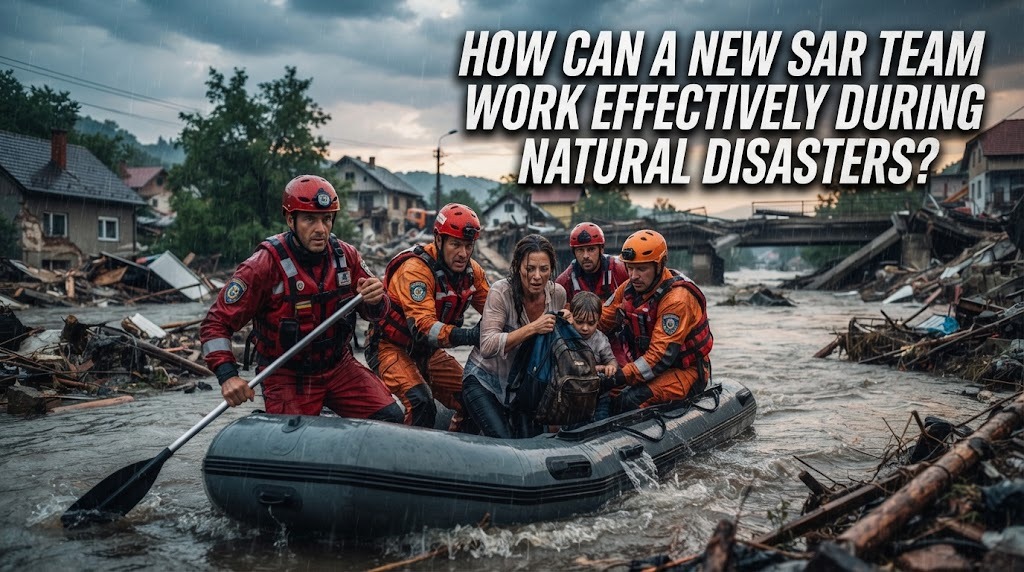How Can a New SAR Team Work Effectively During Natural Disasters?