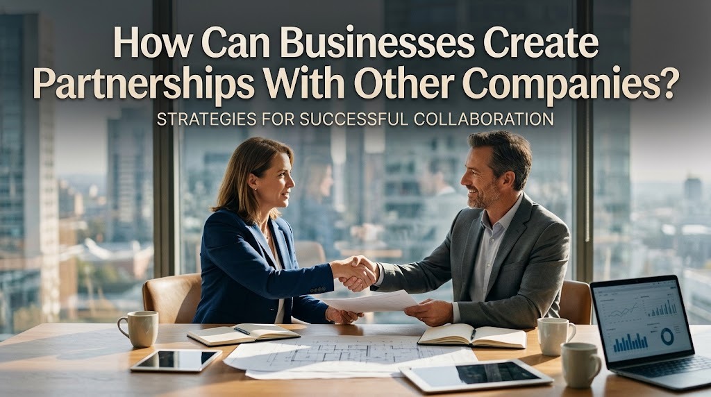How Can Businesses Create Partnerships With Other Companies?