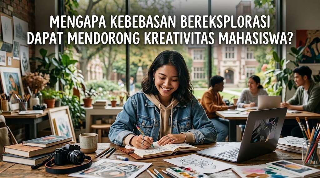 Mengapa Kebebasan Bereksplorasi Dapat Mendorong Kreativitas Mahasiswa?