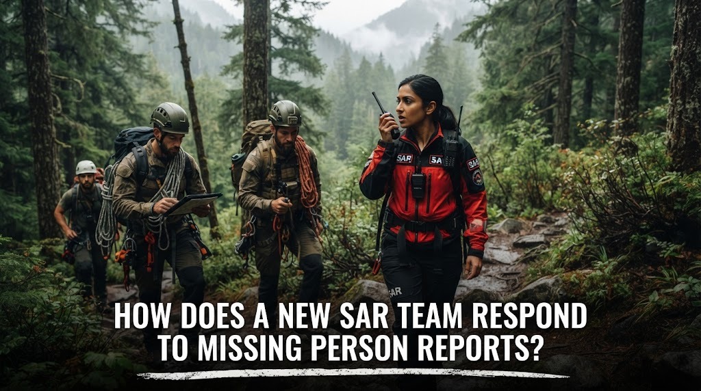 How Does a New SAR Team Respond to Missing Person Reports?
