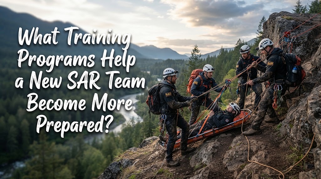 What Training Programs Help a New SAR Team Become More Prepared?