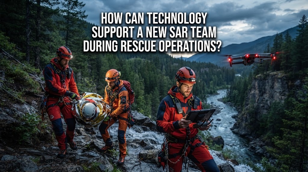 How Can Technology Support a New SAR Team During Rescue Operations?