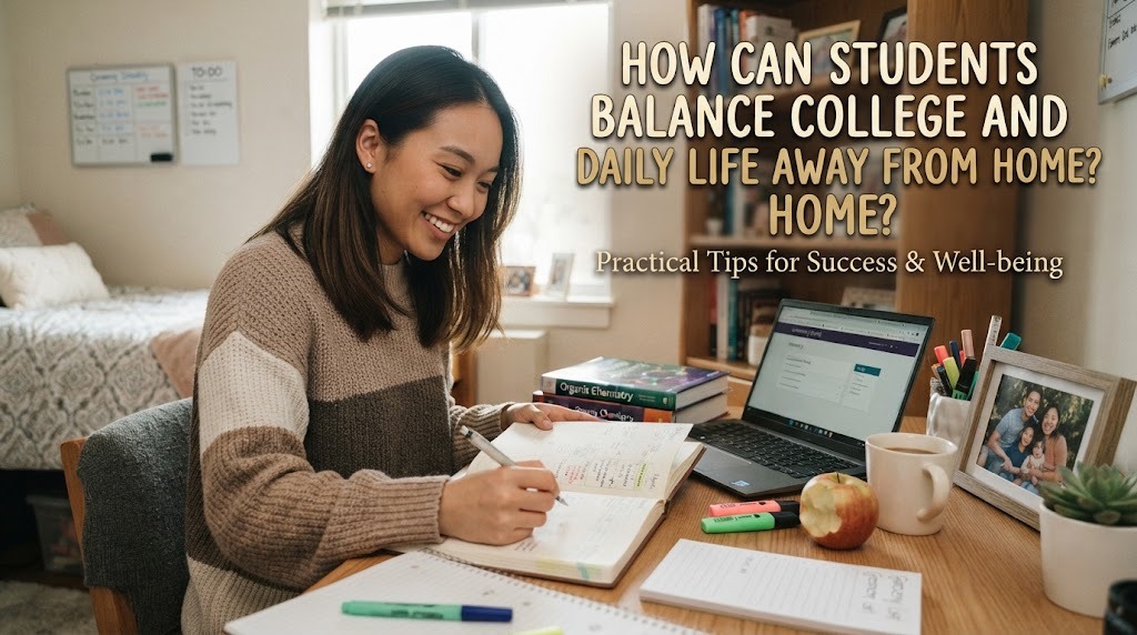 How Can Students Balance College And Daily Life Away From Home?