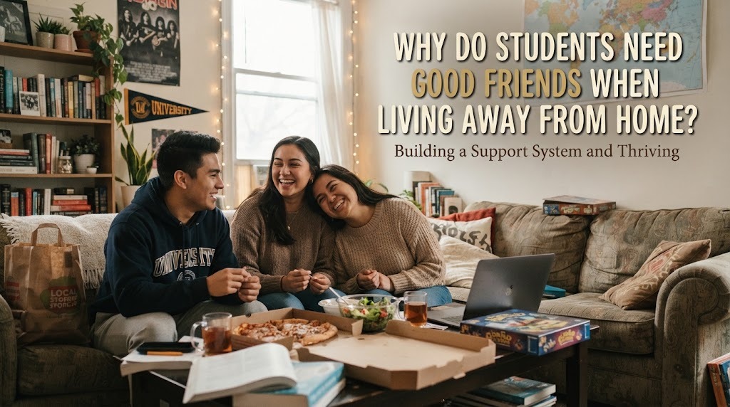 Why Do Students Need Good Friends When Living Away From Home?