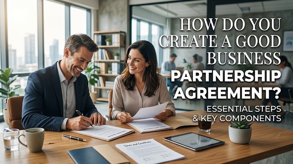 How Do You Create a Good Business Partnership Agreement?