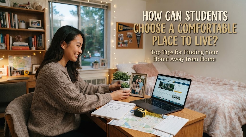 How Can Students Choose A Comfortable Place To Live?