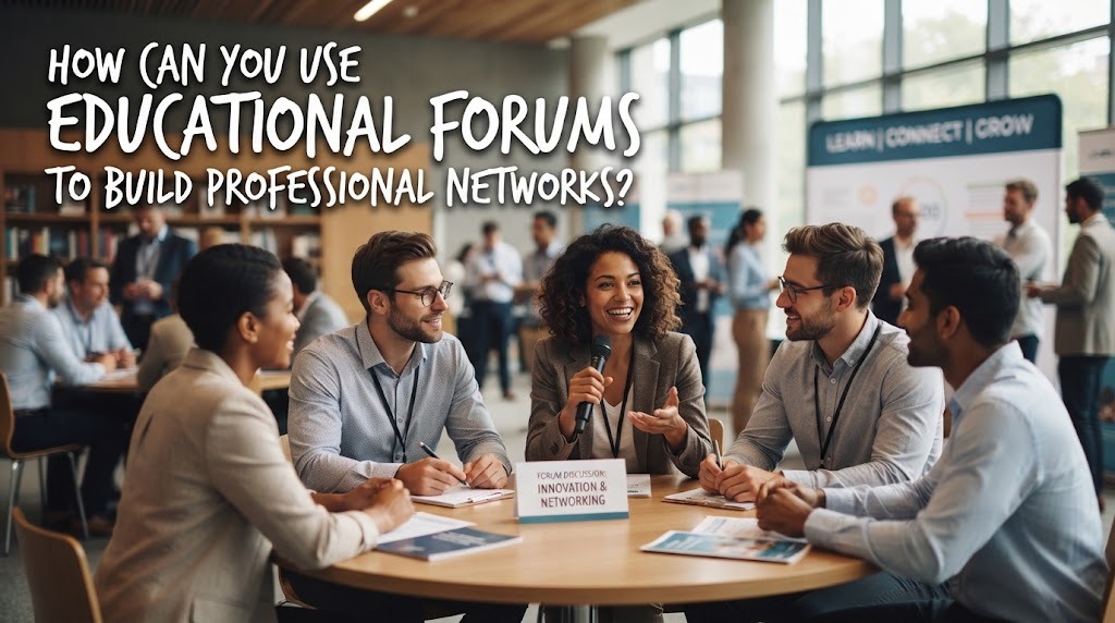 How Can You Use Educational Forums To Build Professional Networks?