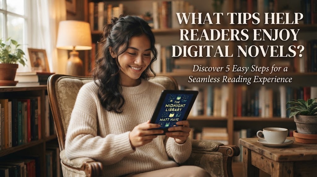 What Tips Help Readers Enjoy Digital Novels?