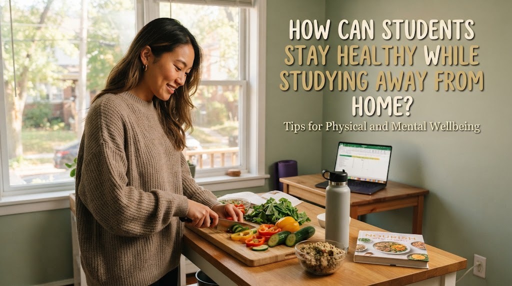 How Can Students Stay Healthy While Studying Away From Home?