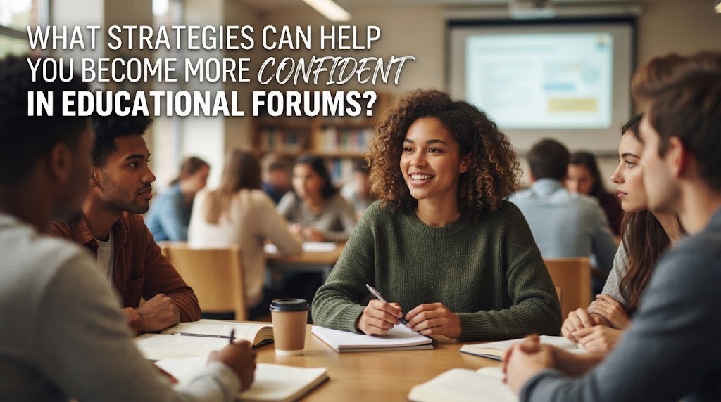 What Strategies Can Help You Become More Confident In Educational Forums?
