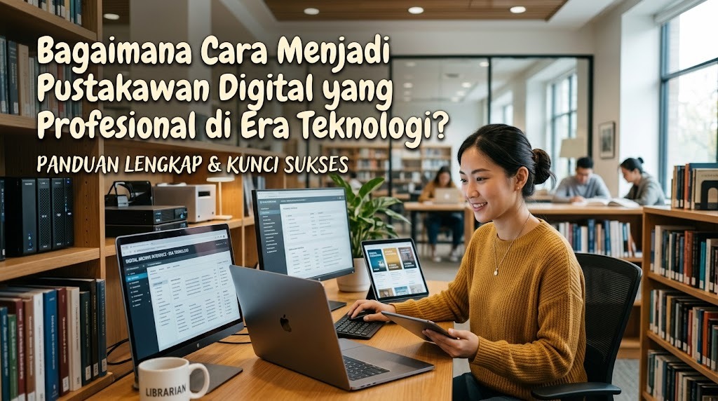 Bagaimana Cara Menjadi Pustakawan Digital yang Profesional di Era Teknologi?