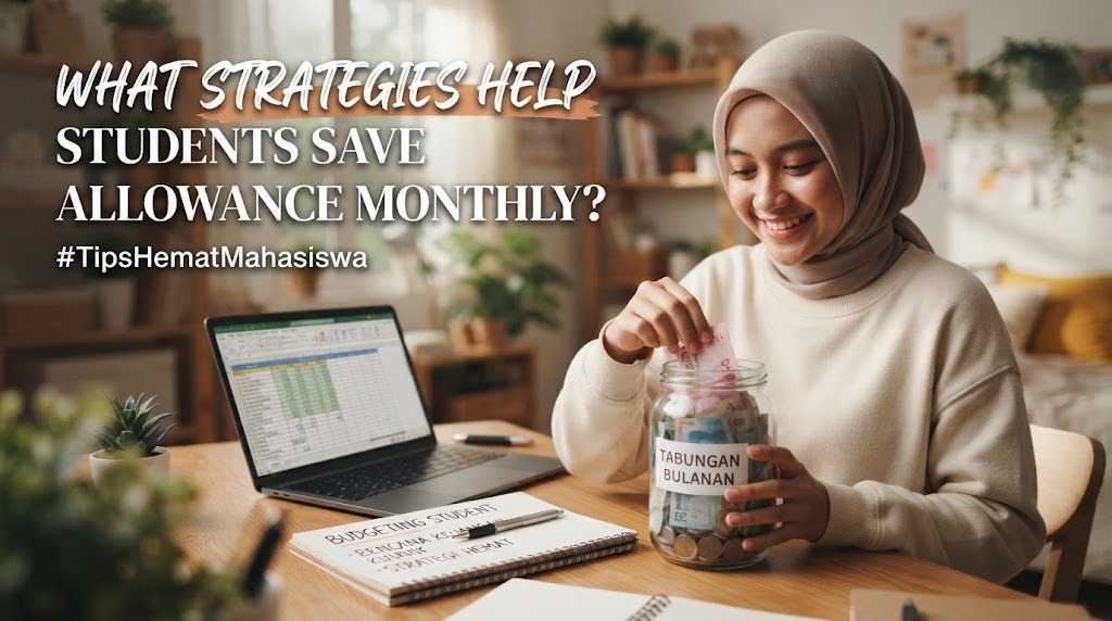 What Strategies Help Students Save Allowance Monthly?