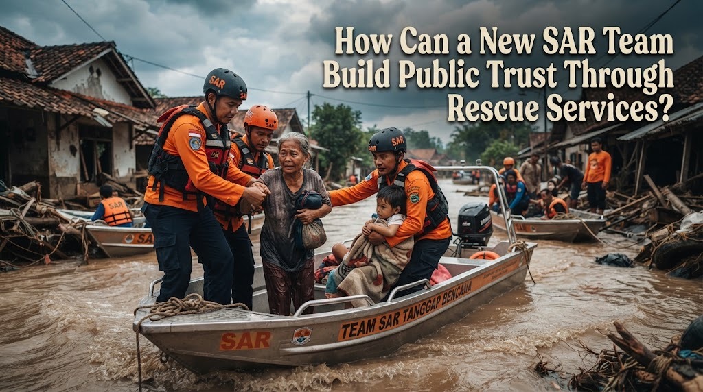 How Can a New SAR Team Build Public Trust Through Rescue Services?