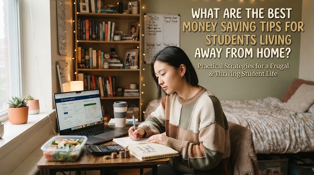 What Are The Best Money Saving Tips For Students Living Away From Home?