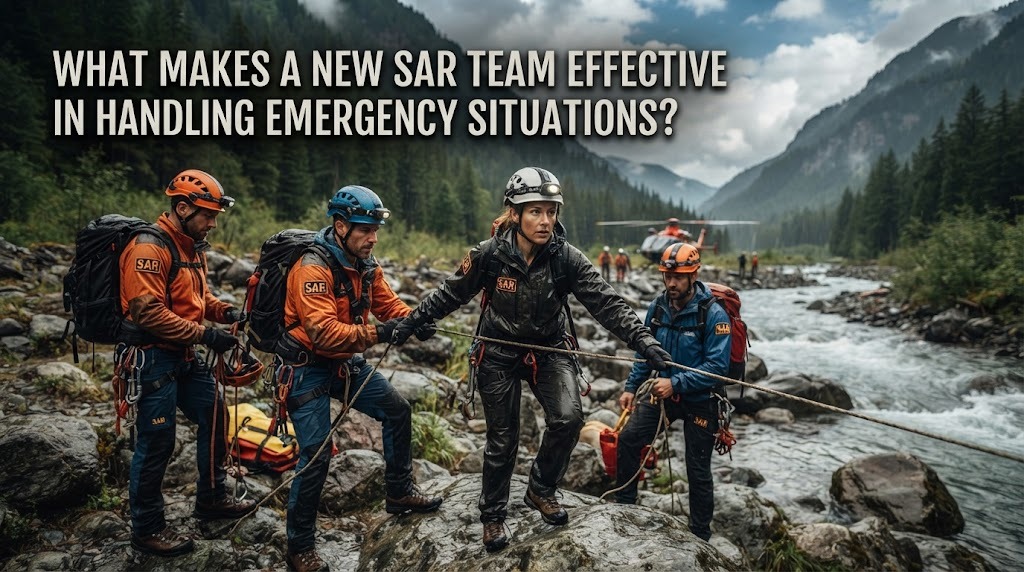 What Makes a New SAR Team Effective in Handling Emergency Situations?