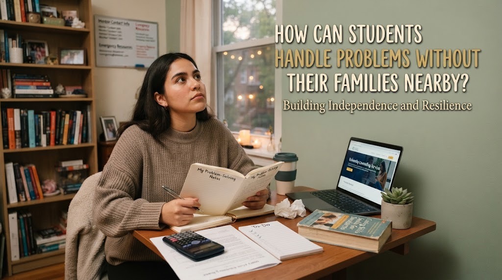 How Can Students Handle Problems Without Their Families Nearby?