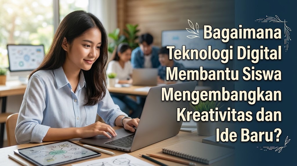 Bagaimana Teknologi Digital Membantu Siswa Mengembangkan Kreativitas dan Ide Baru?