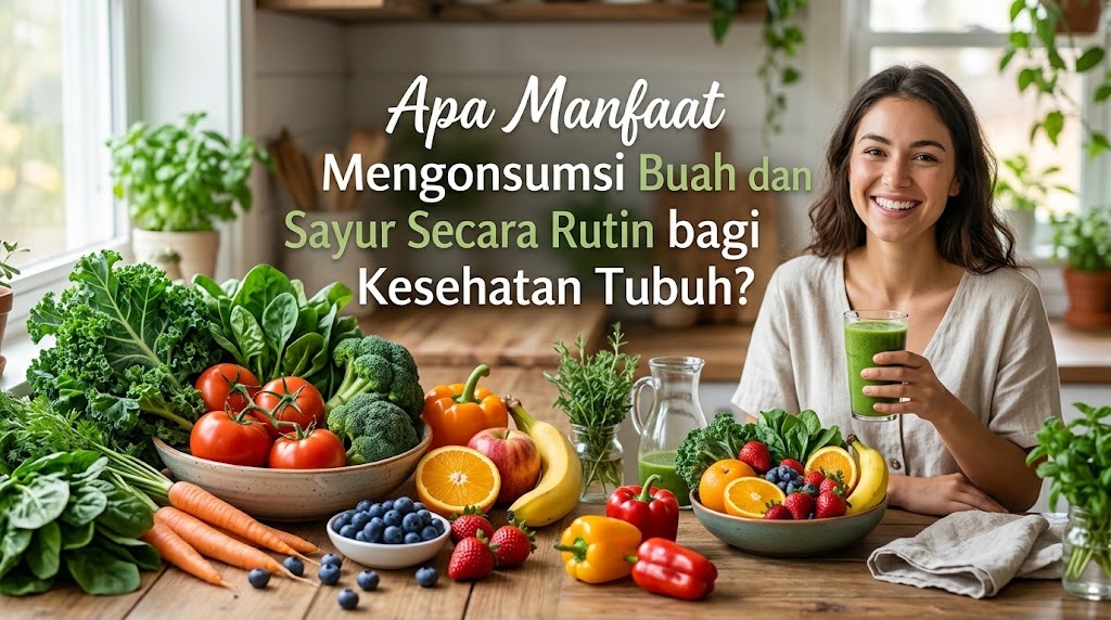 Apa Manfaat Mengonsumsi Buah dan Sayur Secara Rutin bagi Kesehatan Tubuh?