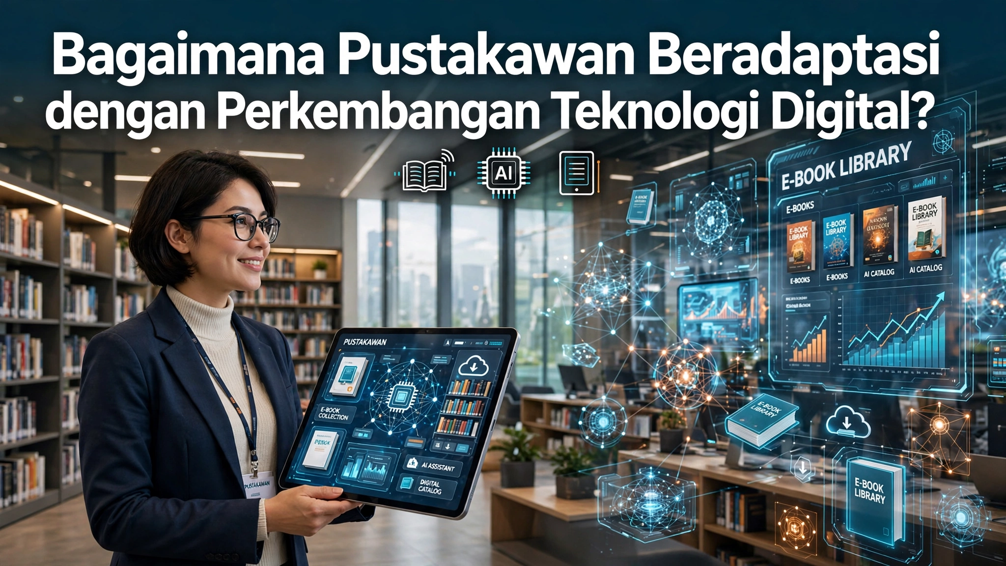 Bagaimana Pustakawan Beradaptasi dengan Perkembangan Teknologi Digital?