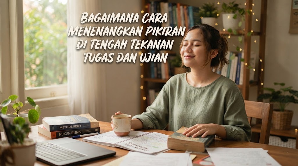 Bagaimana Cara Menenangkan Pikiran di Tengah Tekanan Tugas dan Ujian
