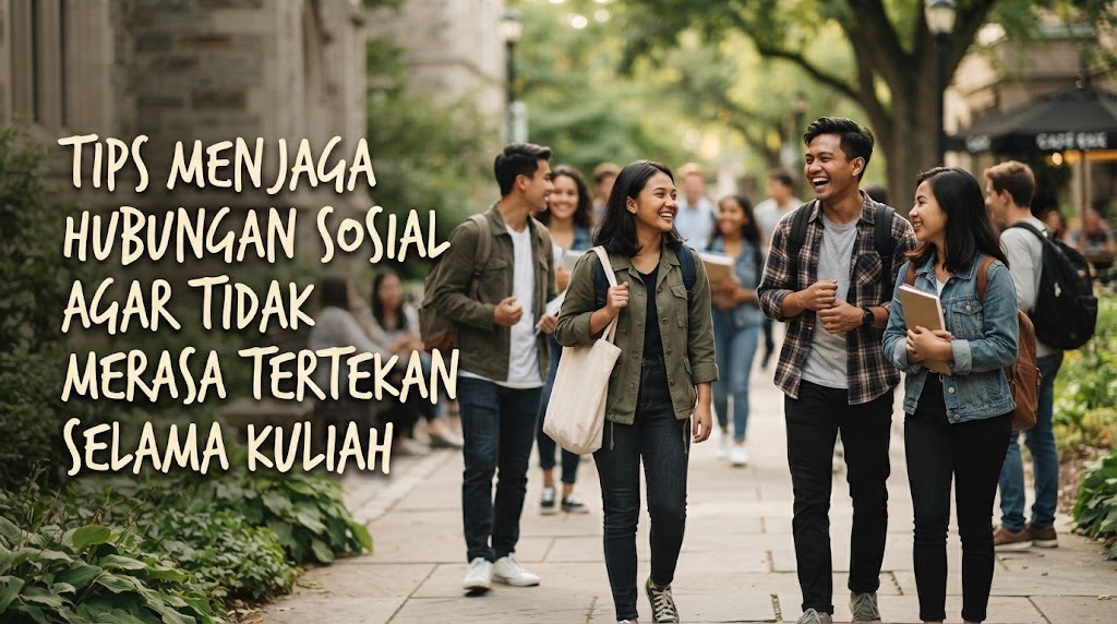 Tips Menjaga Hubungan Sosial agar Tidak Merasa Tertekan Selama Kuliah
