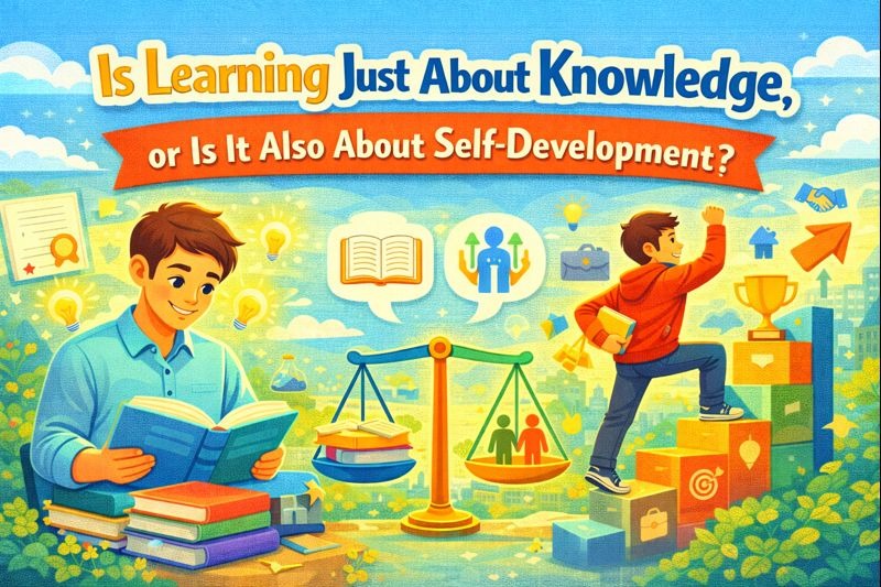 Is Learning Just About Knowledge, or Is It Also About Self-Development?