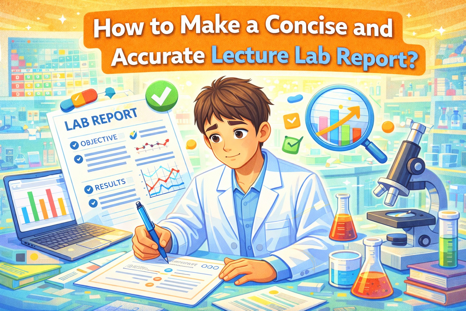 How to Make a Concise and Accurate Lecture Lab Report?