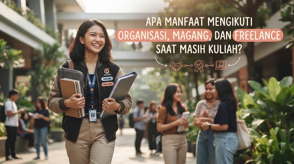 Apa Manfaat Mengikuti Organisasi, Magang, Dan Freelance Saat Masih Kuliah?