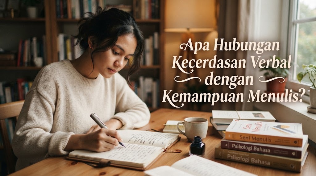 Apa Hubungan Kecerdasan Verbal dengan Kemampuan Menulis?