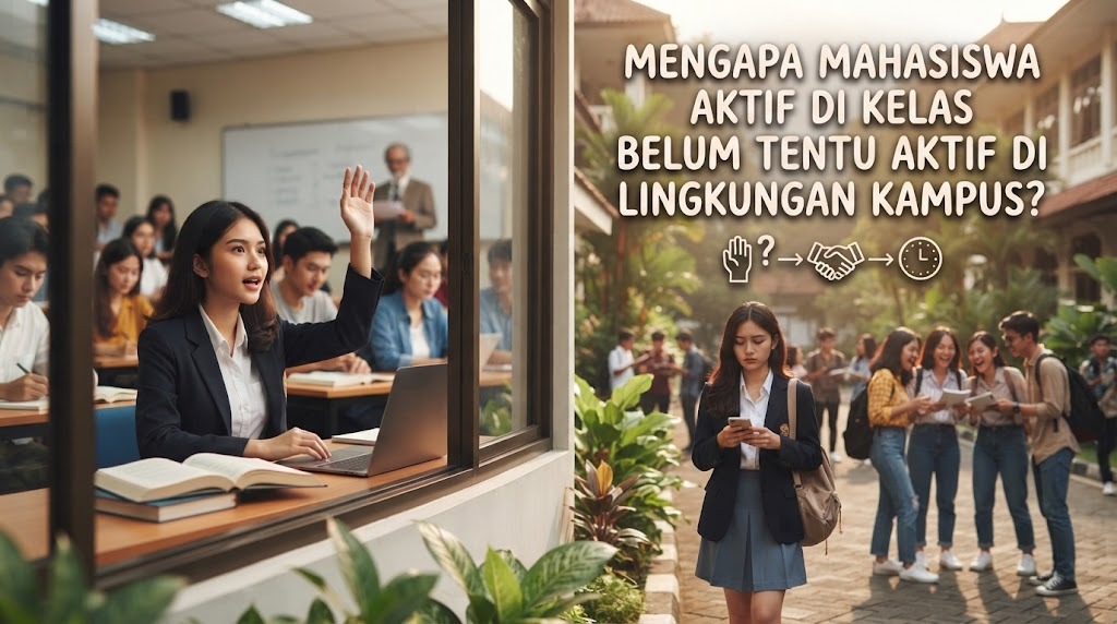 Mengapa Mahasiswa Aktif Di Kelas Belum Tentu Aktif Di Lingkungan Kampus?