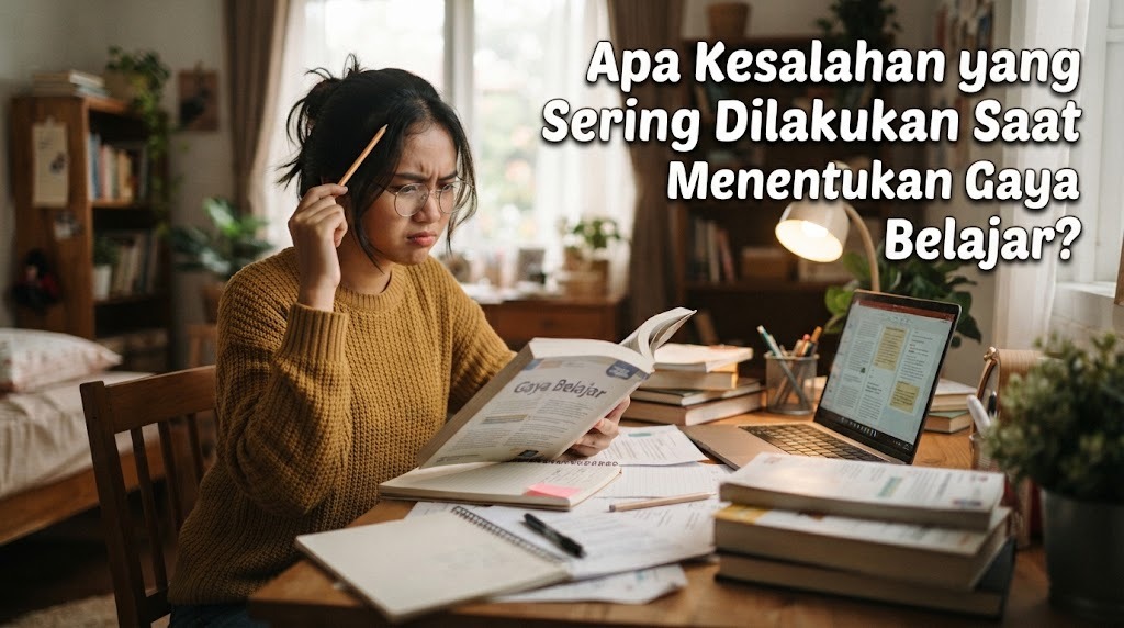 Apa Kesalahan yang Sering Dilakukan Saat Menentukan Gaya Belajar?