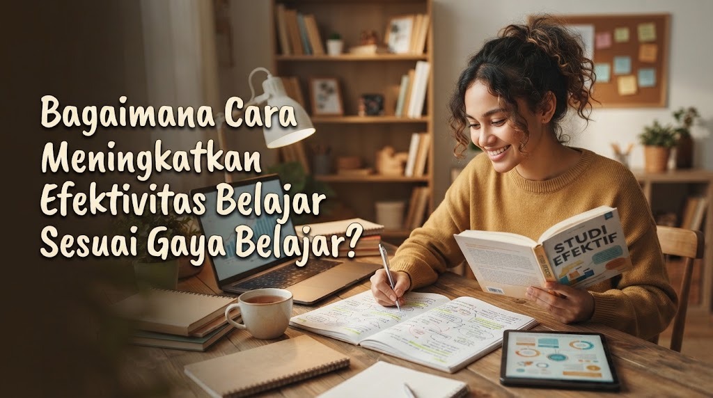 Bagaimana Cara Meningkatkan Efektivitas Belajar Sesuai Gaya Belajar?