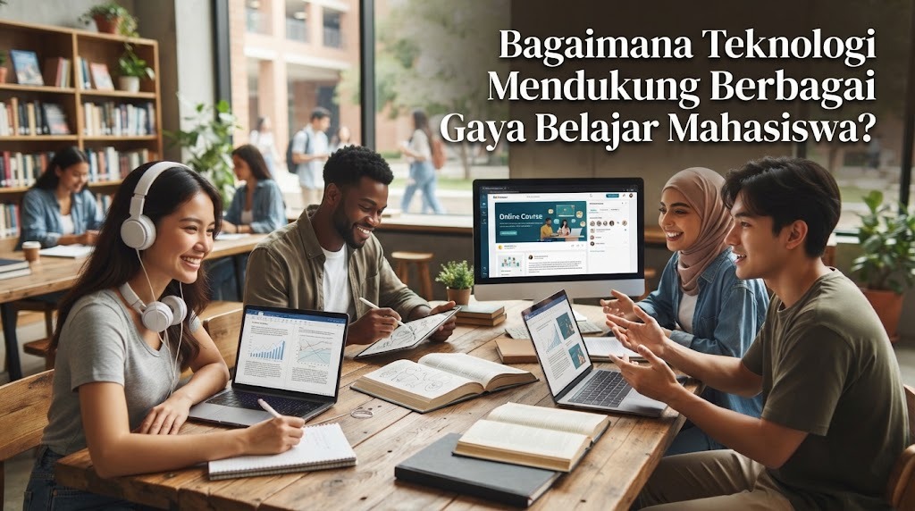 Bagaimana Teknologi Mendukung Berbagai Gaya Belajar Mahasiswa?