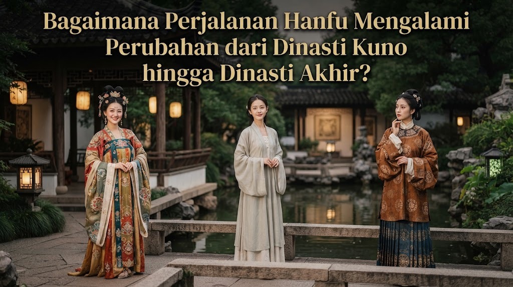 Bagaimana Perjalanan Hanfu Mengalami Perubahan dari Dinasti Kuno hingga Dinasti Akhir?