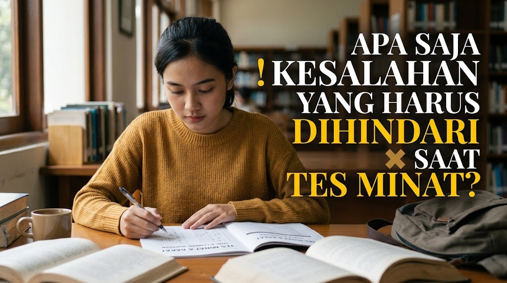 Apa Saja Kesalahan yang Harus Dihindari Saat Tes Minat?